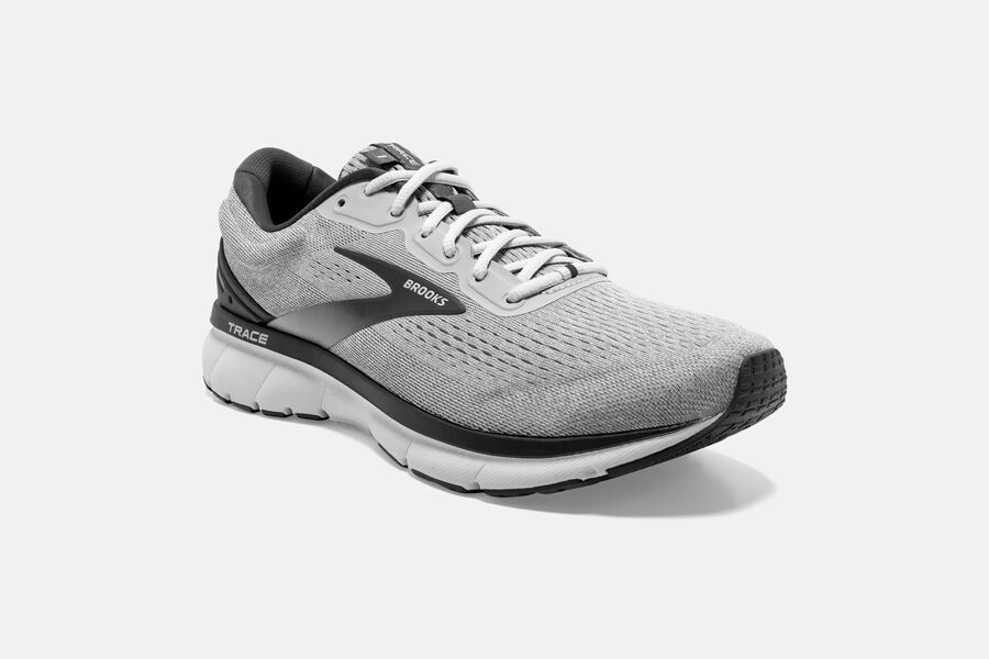 Brooks Trace Road Running Shoes Mens - Grey - BLMPK-3482